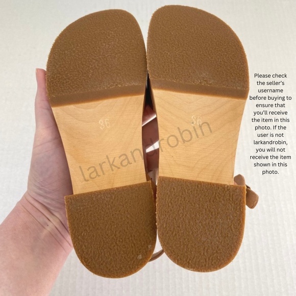 NEW Swedish Hasbeens New Covered Sandal Clog Nature 36 - Picture 7 of 14